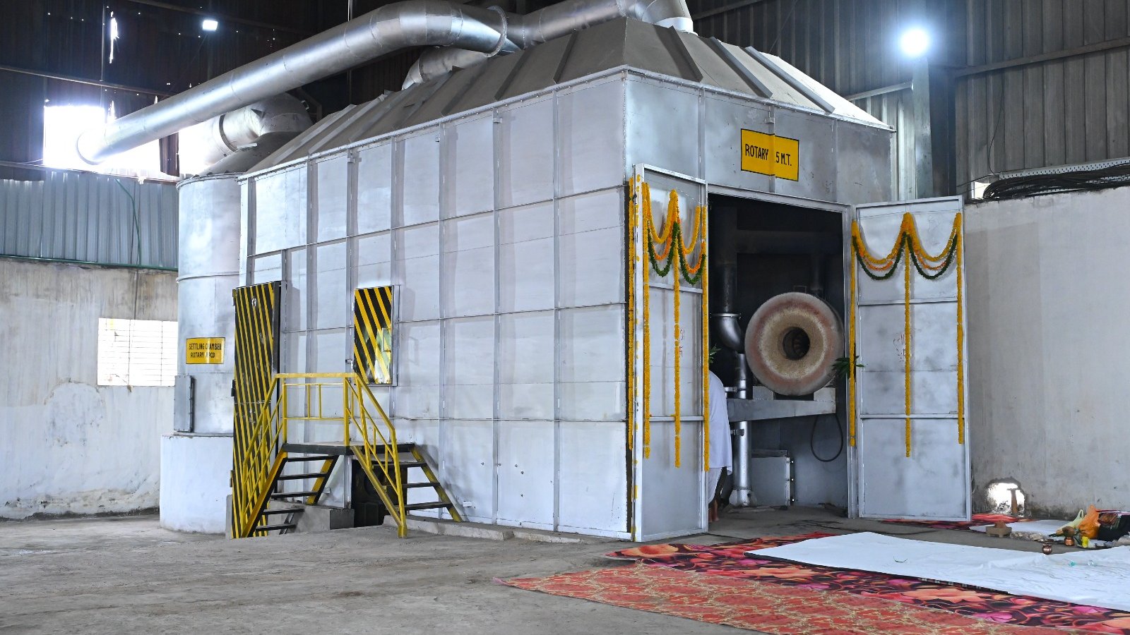 Interior of the manufacturing unit
