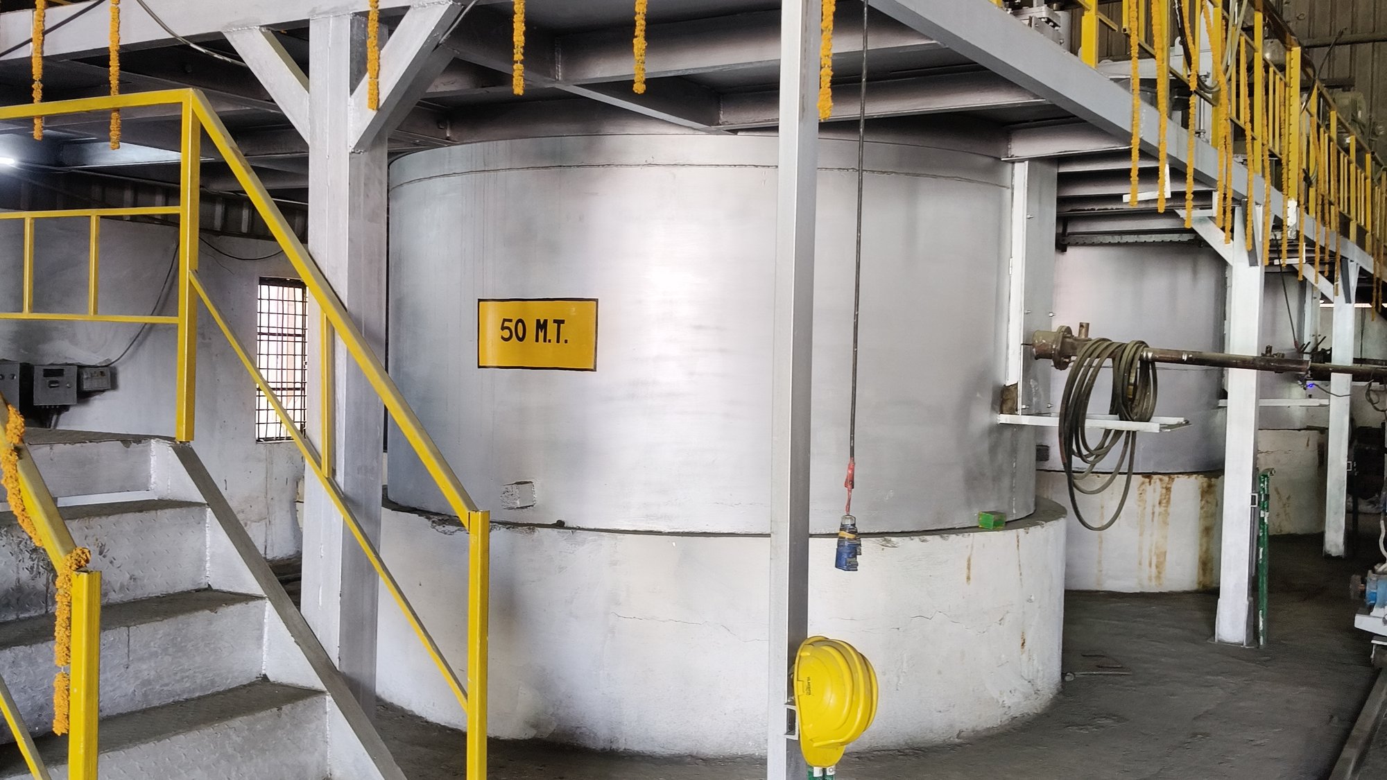 Interior of the manufacturing unit